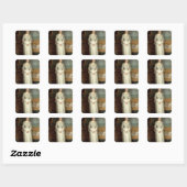Princess Victoria Eugenie, koningin van Spanje Vierkante Sticker (Vel)