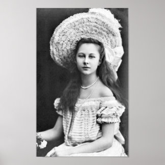Princess Victoria Louise van Prussia-Vintage Image Poster
