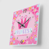 Princess . vierkante klok (Hoek)