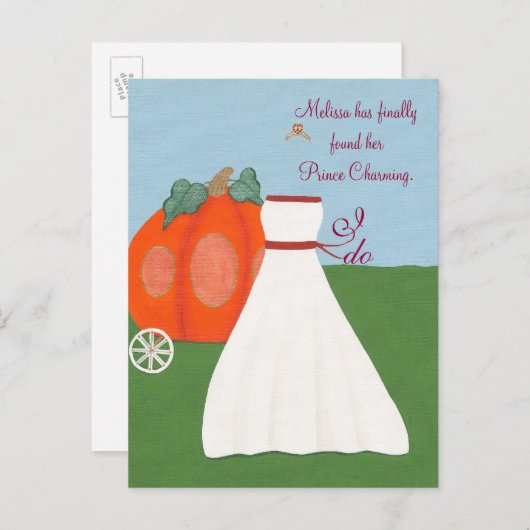 Princess Vrijgezellenfeest, Ik doe Uitnodiging Bri (Voorkant / Achterkant)