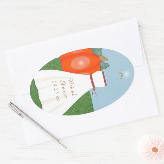 Princess Vrijgezellenfeest Stickers (Envelop)