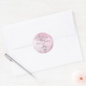 Princess Wand & Crown Silver Pink Party Stickers (Envelop)