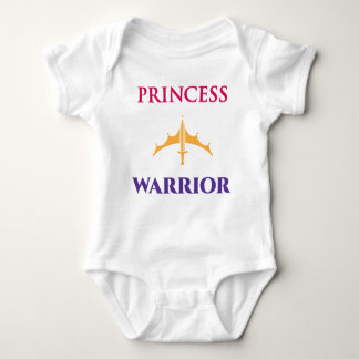 Princess Warrior Baby Meisjes Licht Shirt