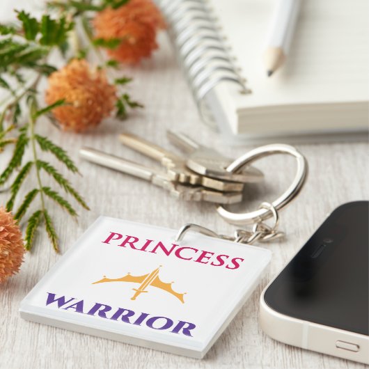 Princess Warrior Sleutelhanger (Voorkant Rechts)