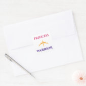 Princess Warrior Stickers (Envelop)