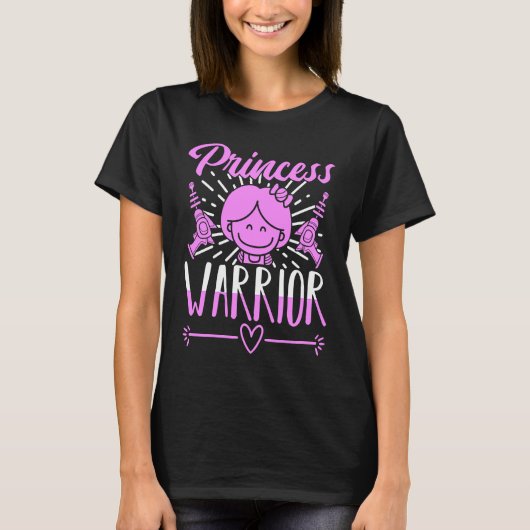 Princess Warrior T-shirt (Voorkant)