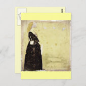 Princess Watching Geese Overhead Briefkaart (Voorkant / Achterkant)