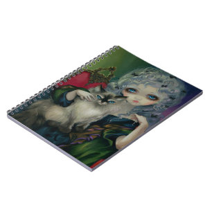 "Princess with a Ragdoll Cat"-laptop Notitieboek