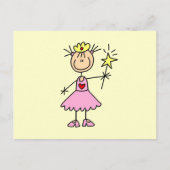 Princess with Wand Briefkaart (Voorkant)