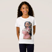 Princess ZAZA 👽 VanALIEN Lucky T's Art T-shirt (Voorkant volledig)