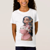 Princess ZAZA 👽 VanALIEN Lucky T's Art T-shirt (Voorkant)