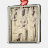 Princess Zenobia en een vrouw metgezel Metalen Ornament (Links)