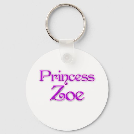 Princess Zoe Sleutelhanger (Voorkant)