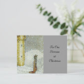 Princessa door SneeuwKasteel Feestdagenkaart (Staand voorkant)