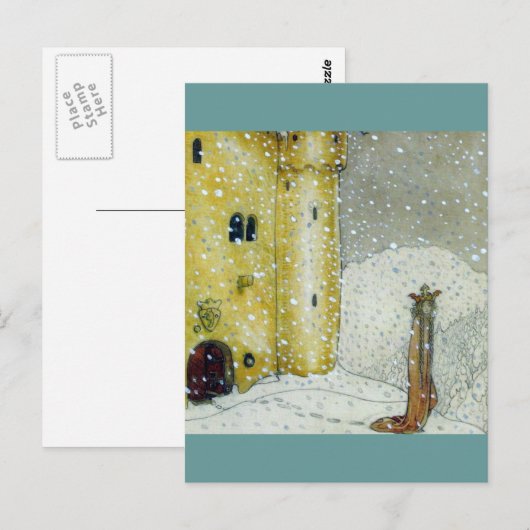 Princessa door Snowy Castle Briefkaart (Voorkant / Achterkant)