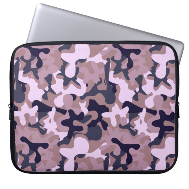Princessa Signature Camo Laptop Sleeve (Voorkant)
