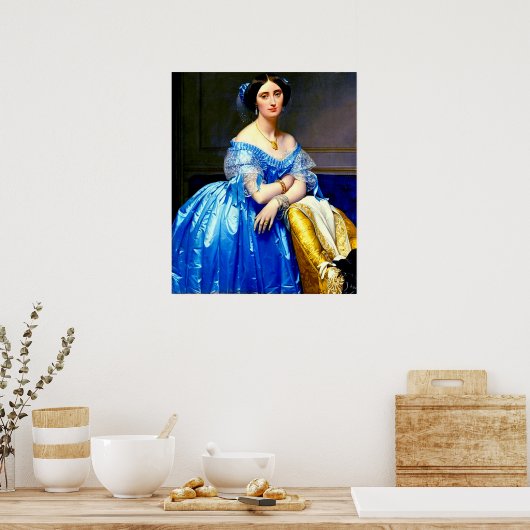 Princesse de Broglie Poster (Keuken)