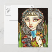Princesse Grenouille Briefkaart (Voorkant / Achterkant)