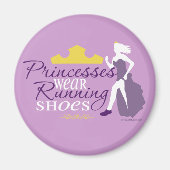 Princesses Draag schoenen Magneet (Voorkant)