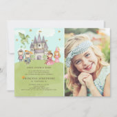 Princesses en uitnodiging tot vrijetijdsbesteding (Voorkant)