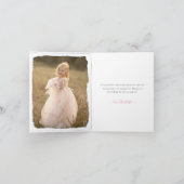 Princesses, Knachten en Dragons Fairy Tale Bedankkaart (Binnen)