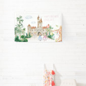 Princesses, Knachten en Dragons Fairy Tale Welkom Spandoek (Insitu)