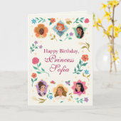 Princesses of Heaven™ Greeting Card Kaart (Gele Bloem)