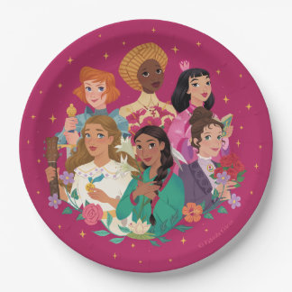 Princesses of Heaven™ Party Borden (Groot) Papieren Bordje