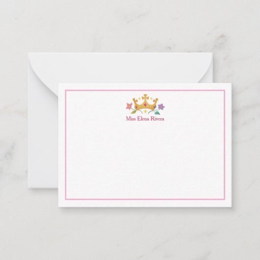 Princesses of Heaven™ Stationary Notitiekaartje (Voorkant)