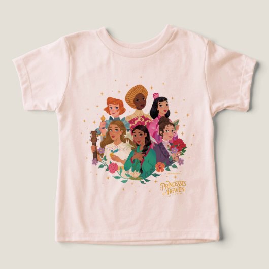 Princesses of Heaven™ Toddler T-Shirt (Design voorkant)