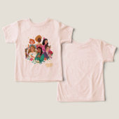 Princesses of Heaven™ Toddler T-Shirt (Ontwerp Voorkant & Achterkant)