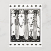 Princesses op het Castle Soria Moria Briefkaart (Voorkant)