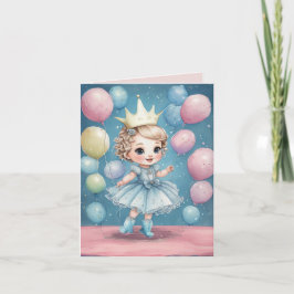 Princess's Enchanted Birthday Celebrate Kaart