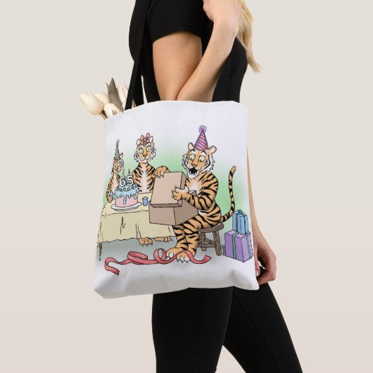 Princeton '78 65th Birthday Canvas tas (Dichtbij)