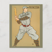  Princeton Baseball Player van Penfield Briefkaart (Voorkant)