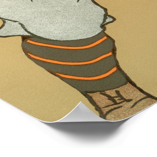  Princeton Baseball Player van Penfield Poster (Hoek)