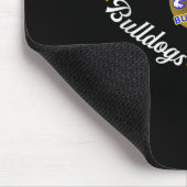 Princeton Bulldogs Logo Halve Hart Slogan Hs Muismat (Hoek)