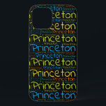 Princeton Case-Mate iPhone Case<br><div class="desc">Princeton. Show en draag deze populaire, mooie mannelijke voornaam die is ontworpen als kleurrijke tekstwolk gemaakt van horizontale en verticale krommende typografie van handletters in verschillende maten en schattige verse kleuren. Draag je positieve amerikaanse naam of show de wereld waar je van houdt of waar je van houdt. Merk met...</div>