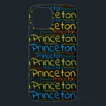 Princeton Case-Mate iPhone Case<br><div class="desc">Princeton. Show en draag deze populaire, mooie mannelijke voornaam die is ontworpen als kleurrijke tekstwolk gemaakt van horizontale en verticale krommende typografie van handletters in verschillende maten en schattige verse kleuren. Draag je positieve amerikaanse naam of show de wereld waar je van houdt of waar je van houdt. Merk met...</div>