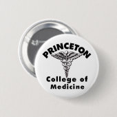 Princeton College voor Geneeskunde Ronde Button 5,7 Cm (Voorkant /achterkant)