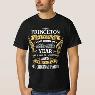 Princeton Een Legende Verjaardag Gepersonaliseerd T-shirt