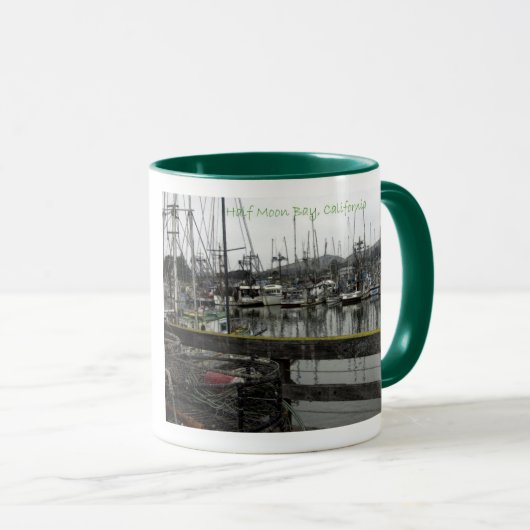 Princeton Harbour Half Moon Bay, Ca Mok (Voorkant rechts)