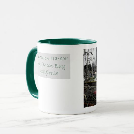 Princeton Harbour Half Moon Bay, Ca Mok (Voorkant links)