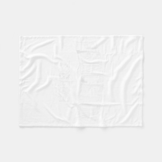 Princeton High School Hs Princeton Nj Retro Srts  Fleece Deken (Voorkant (Horizontaal))