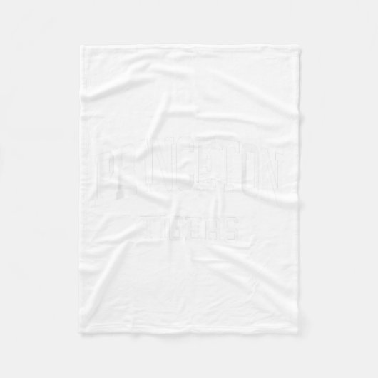 Princeton High School Hs Princeton Nj Retro Srts  Fleece Deken (Voorkant)