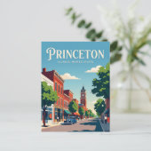 Princeton Illinois Briefkaart (Staand voorkant)