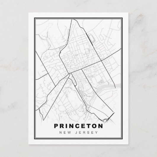 Princeton Kaart (Voorkant)