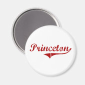 Princeton Massachusetts Classic Design Magneet (Voorkant / Achterkant)
