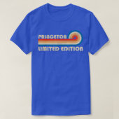 PRINCETON Name Personalized Funny Retro  Bi T-shirt (Design voorkant)