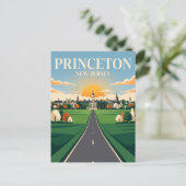 Princeton (New Jersey) Briefkaart (Staand voorkant)